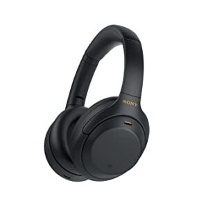 Sony WH-1000XM4 Industry Leading Wireless Noise Cancellation Over-Ear Bluetooth Headphones with Mic, 30 Hrs Battery, Multi Point