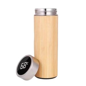 Bamboo Temperature Bottle