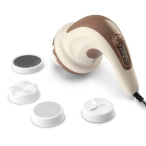 Lifelong LLM27 Electric Handheld Full Body Massager (Brown)