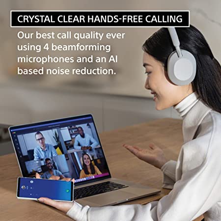 Sony WH-1000XM5 Wireless Industry Leading Active Noise Cancelling Over-Ear Bluetooth Headphones - Image 4