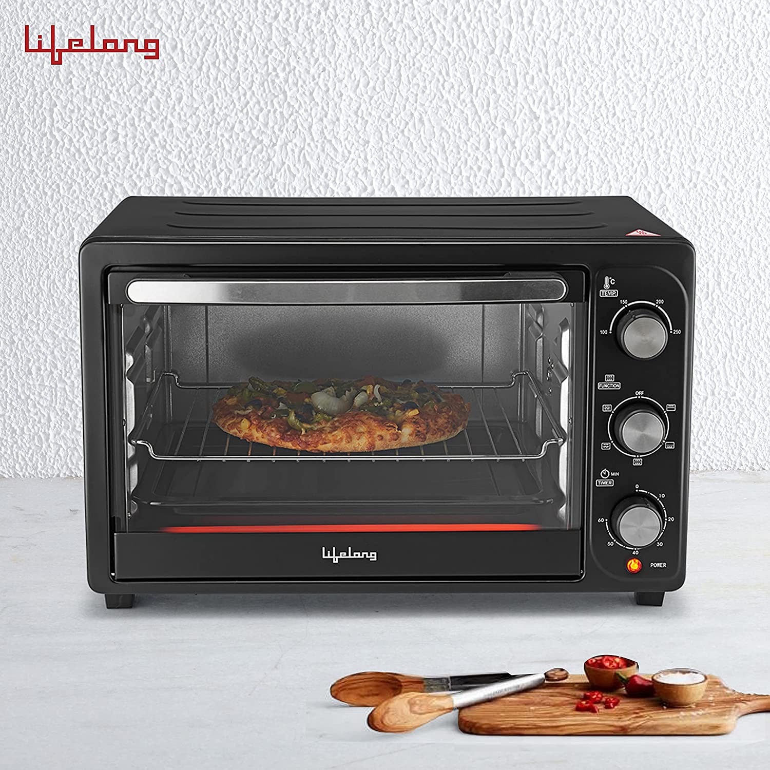 Lifelong LLOT23 Oven, Toaster & Griller, 23 Litres OTG - Image 6